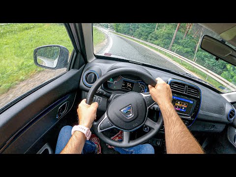 2021 Dacia Spring [Electric 44 HP] |0100| POV Test Drive 832 Joe Black