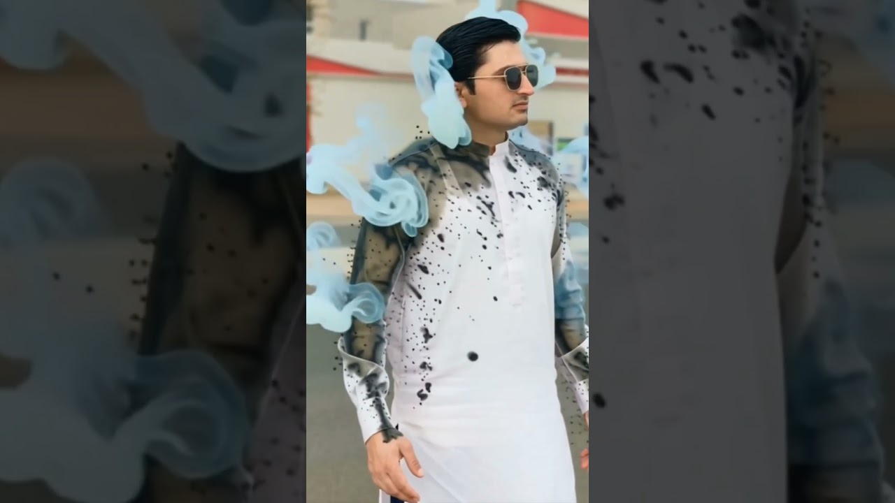 Smoke Disappear Effect | Person Dissolves Into Smoke Particles 