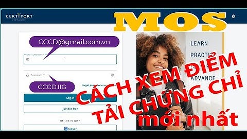 🎓 Cách xem điểm MOS & tải chứng chỉ trên Certiport – Hướng dẫn nhanh nhất 2025!