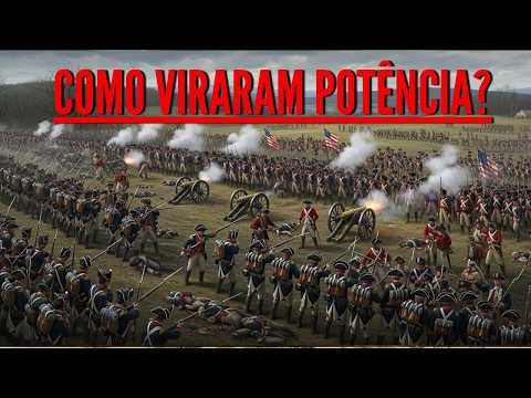 A Independência dos ESTADOS UNIDOS (Recostrução por IA)
