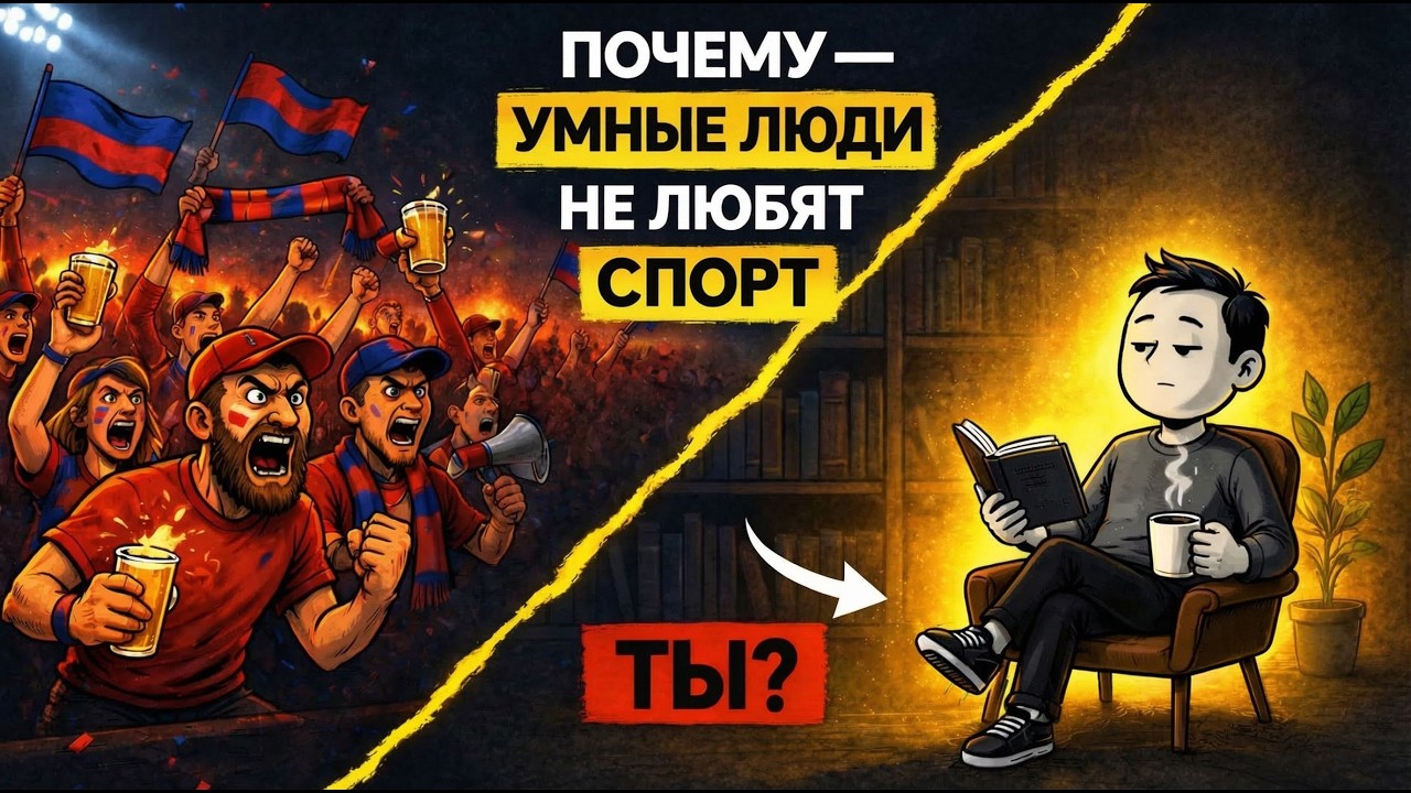 Психология людей, которым безразличен спорт | Норма или отклонение ?