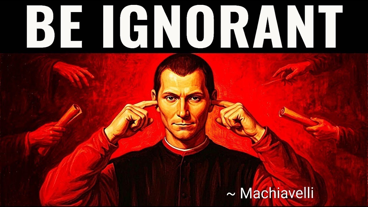 Перестаньте быть надёжными. Станьте равнодушными | Макиавелли