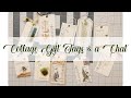 Making some Collage Gift Tags & a Thank You! - Tutorial