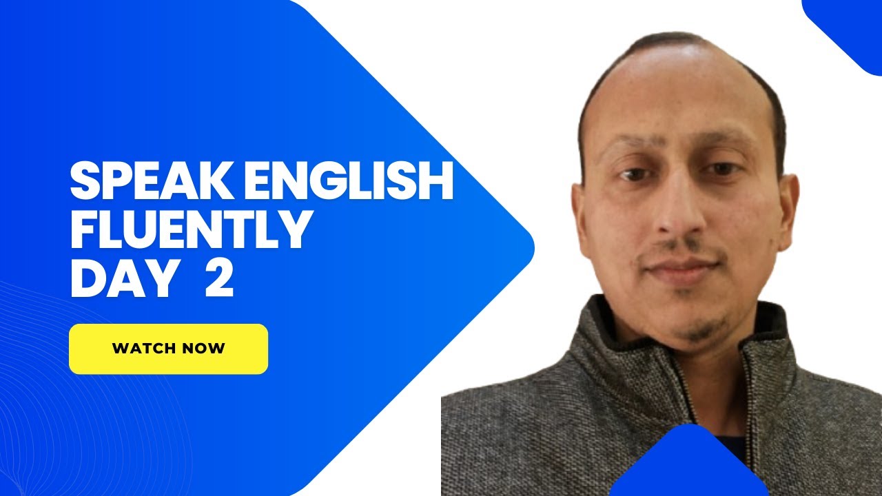 How to speak english Confidently and Fluently Day 2 | #English - YouTube