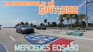 Elektromobilis uz $147,000 ! Mercedes EQS450+ Test Drive - ar Mercedes geriau nei Tesla ar S Class ?