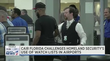 CAIR-Florida Sues DHS for Unconstitutional Terror Watchlist and Quiet Skies Programs