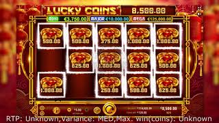 Lucky Coins slot by Game Art screenshot 1
