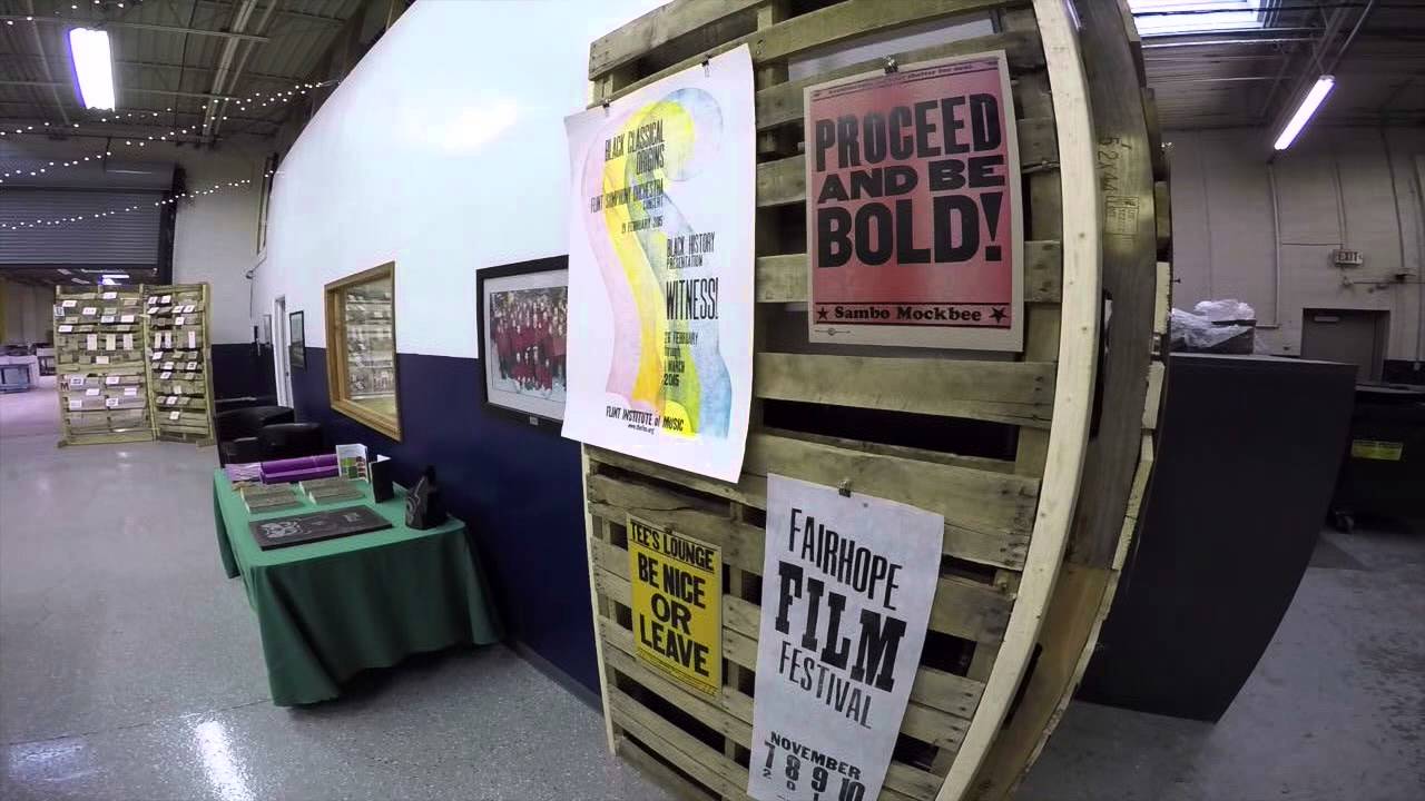 Utley Brothers Printing Letterpress Event YouTube