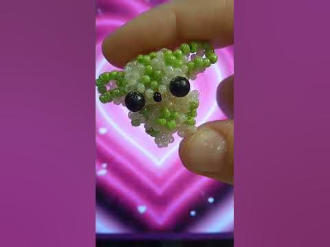 новая фигурка ушан из бисера ☺😋#врекомендации #бисер #бисероплетение ...