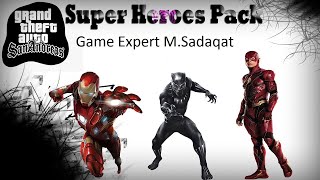 Gta SA Super Heros pack With Power | GTA San Andreas | Game Expert M.Sadaqat screenshot 1