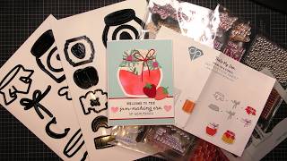 Diamond Press Thats my Jam Stamps, Dies & Stencils Kit Review Tutorial! @VianneyCreates