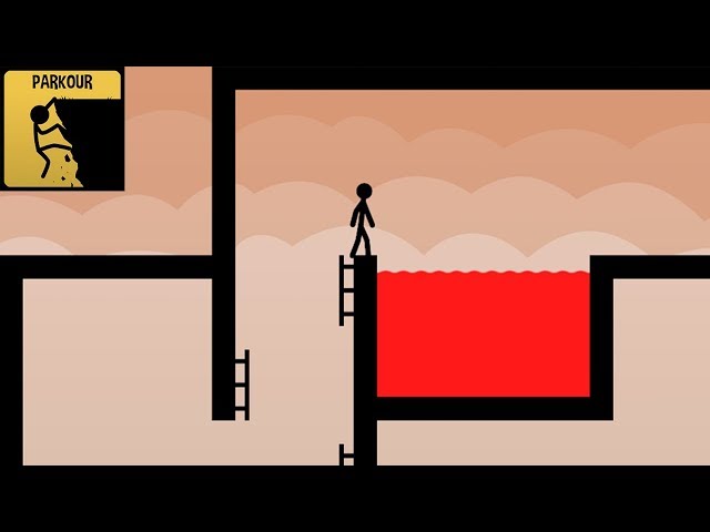 Stickman Parkour: Jump and Run - Gameplay Walkthrough Part 4 - Level 46-54  (iOS, Android) 