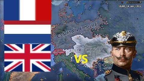 What would have happened if the Netherlands had joined the Entente? |Hoi4 Timelapse