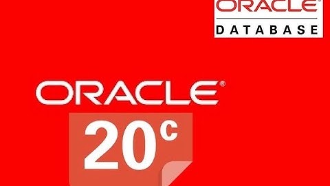 How to create Oracle 20c Database on OCI