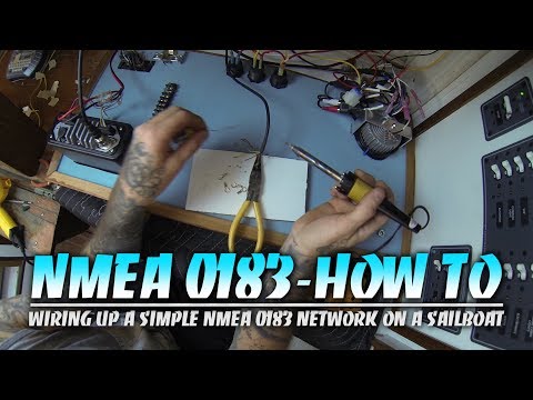 How to wire up a simple NMEA 0183 Network on a Sailboat