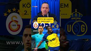 Galatasaray Sen Jiluas Maçı Felaket Kötü Bir Hakem, Ü Atan Futbolcunun ...