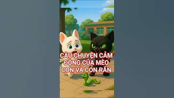 CÂU CHUYỆN CẢM ĐỘNG CỦA MÈO CON VÀ CON RẮN #ai #cat