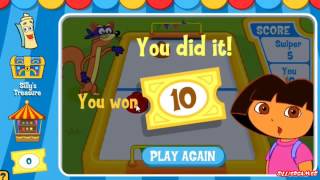 Dora The Explorer , Swiper And Boots At The Carnival