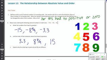 6th grade module 3 lesson 12