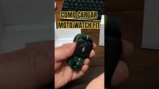 Como Cargar Moto Watch Fit