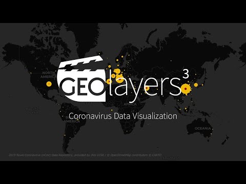 Create a Coronavirus Timeline Data Visualization using GEOlayers