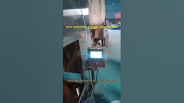 2-head weighing filling machine for granule  packing with manual pick-up