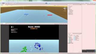 Leap Motion + Unity: Falling Bitz