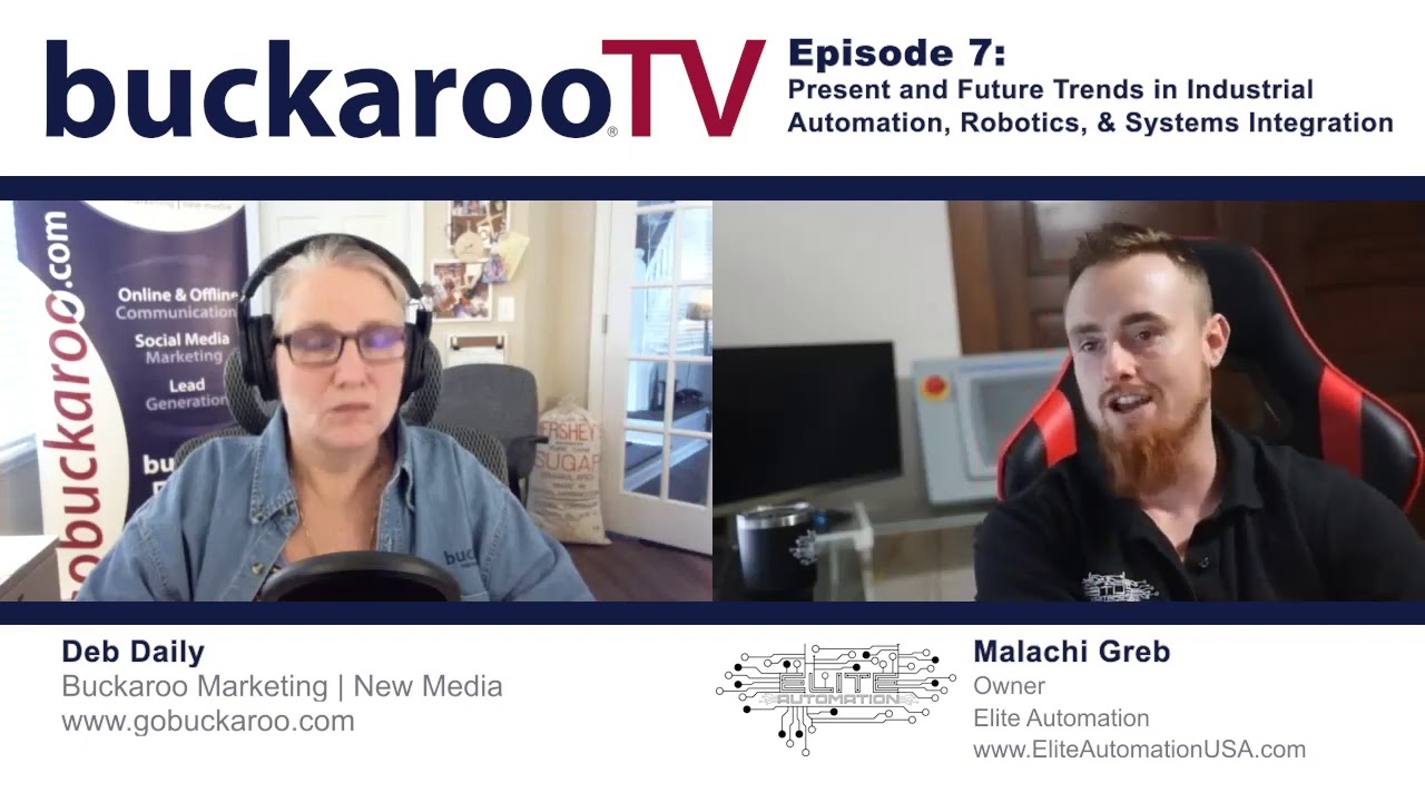 BuckarooTV Ep. 7-  Present & Future Trends in Industrial Automation, Robotics & Systems Integration