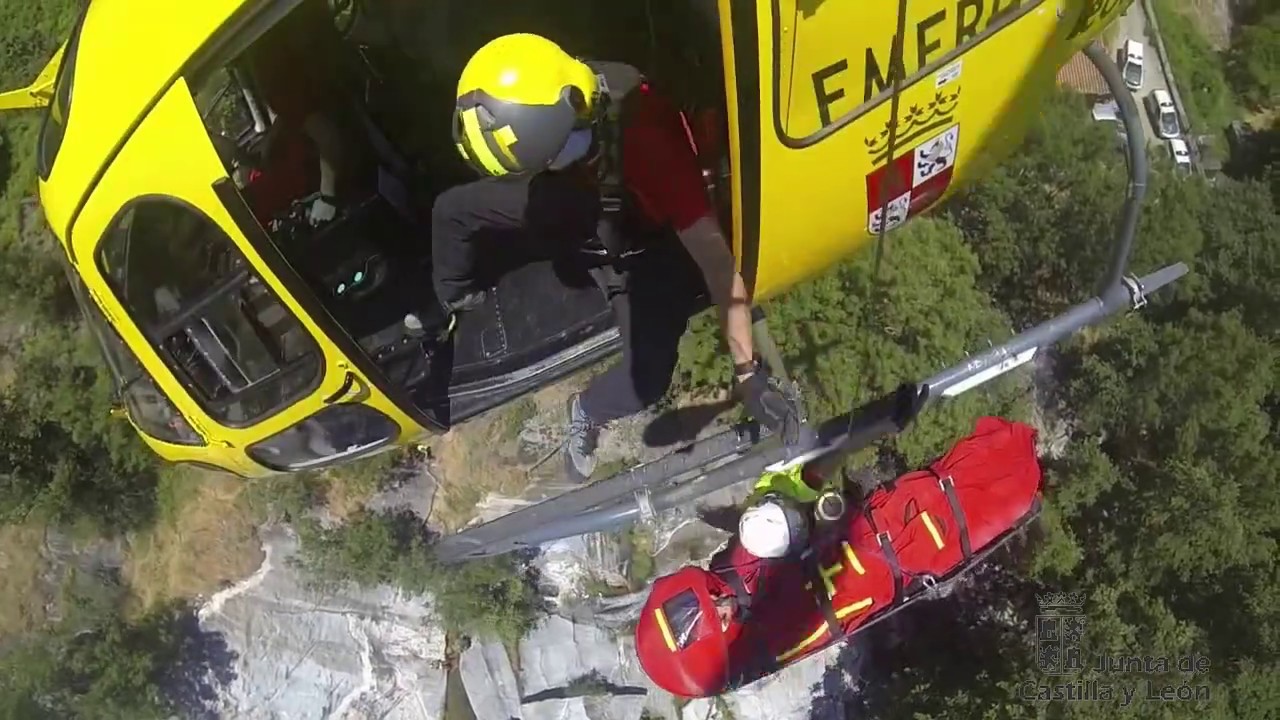 05.07.2020 Rescate en las cascadas de Gavilanes (Ávila)