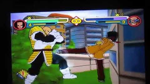 Dragon Ball Z Budokai 2(Gamecube)-Android 17 vs Nappa