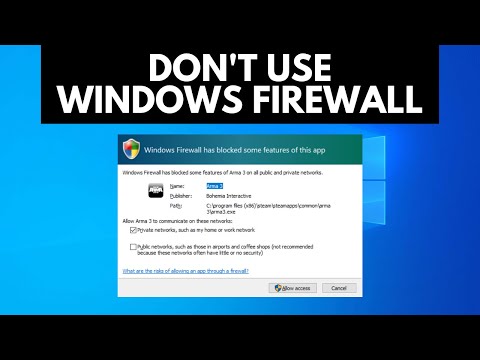 Video: Behöver jag Windows Defender brandvägg?