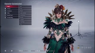 Anna collar and boa placements