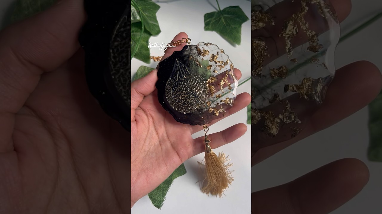 How to make resin car hanging?😍 