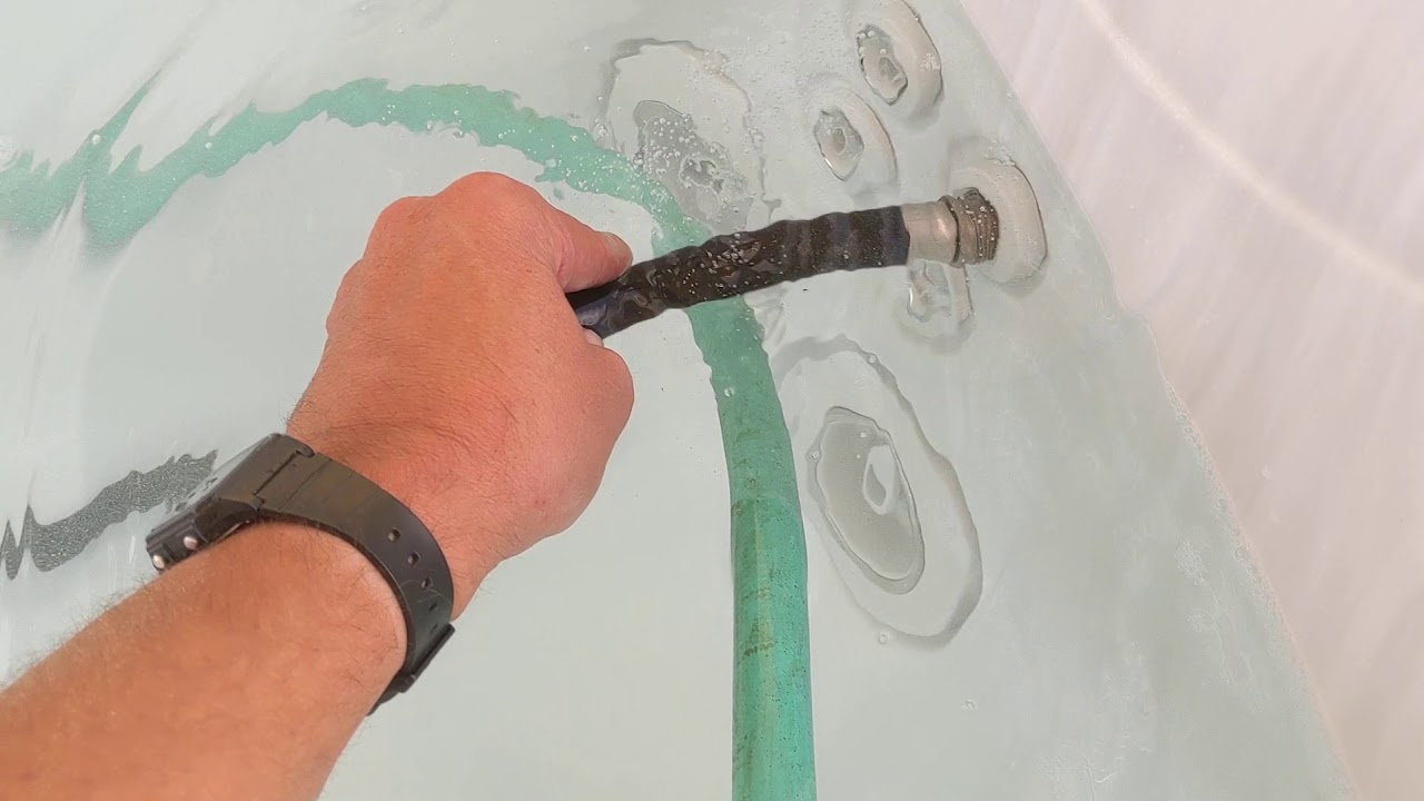 The BEST WAY to drain your HOT TUB