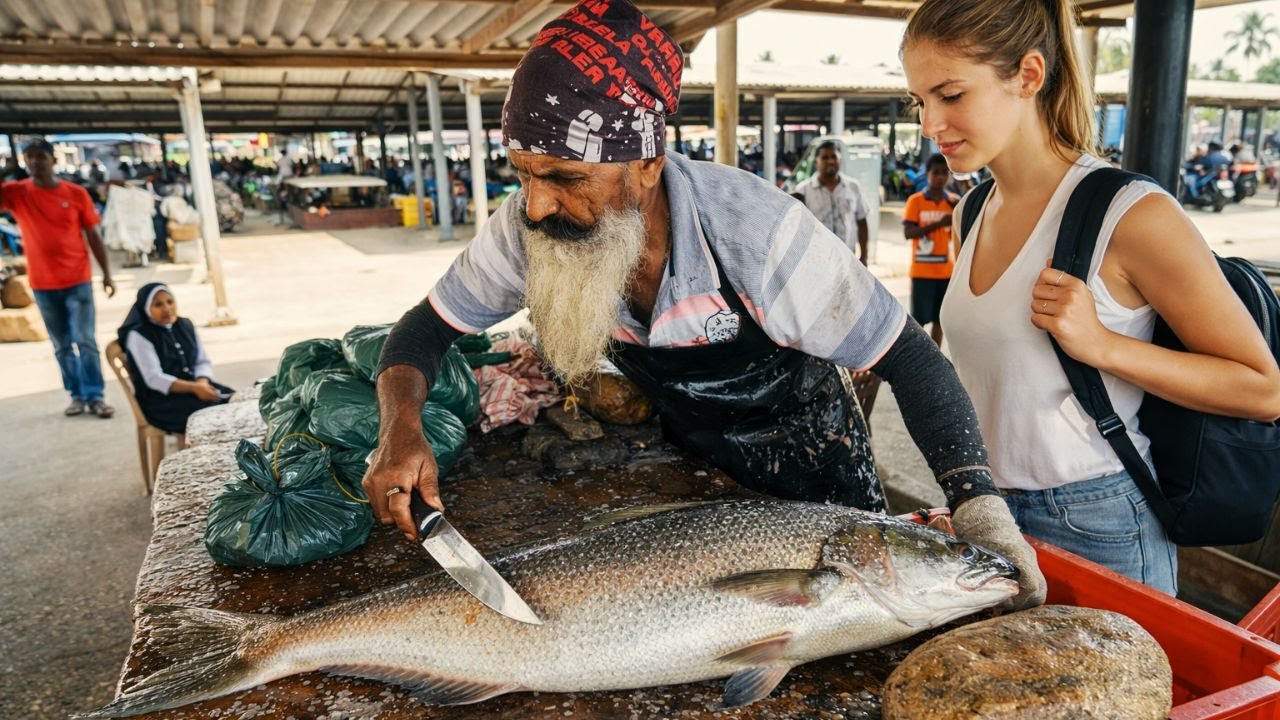 The Ultimate Non Stop Fish Cutting Marathon! 50+ Fish Prepared at the Sunday Market