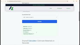 Drywall Calculator screenshot 3