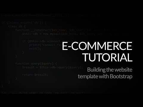 PHP E-commerce Script: Build the Website Template With Bootstrap
