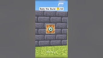 Minecraft EYE Scanner Door 🧿⚒️ #shorts