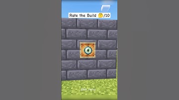 Minecraft EYE Scanner Door 🧿⚒️ #shorts