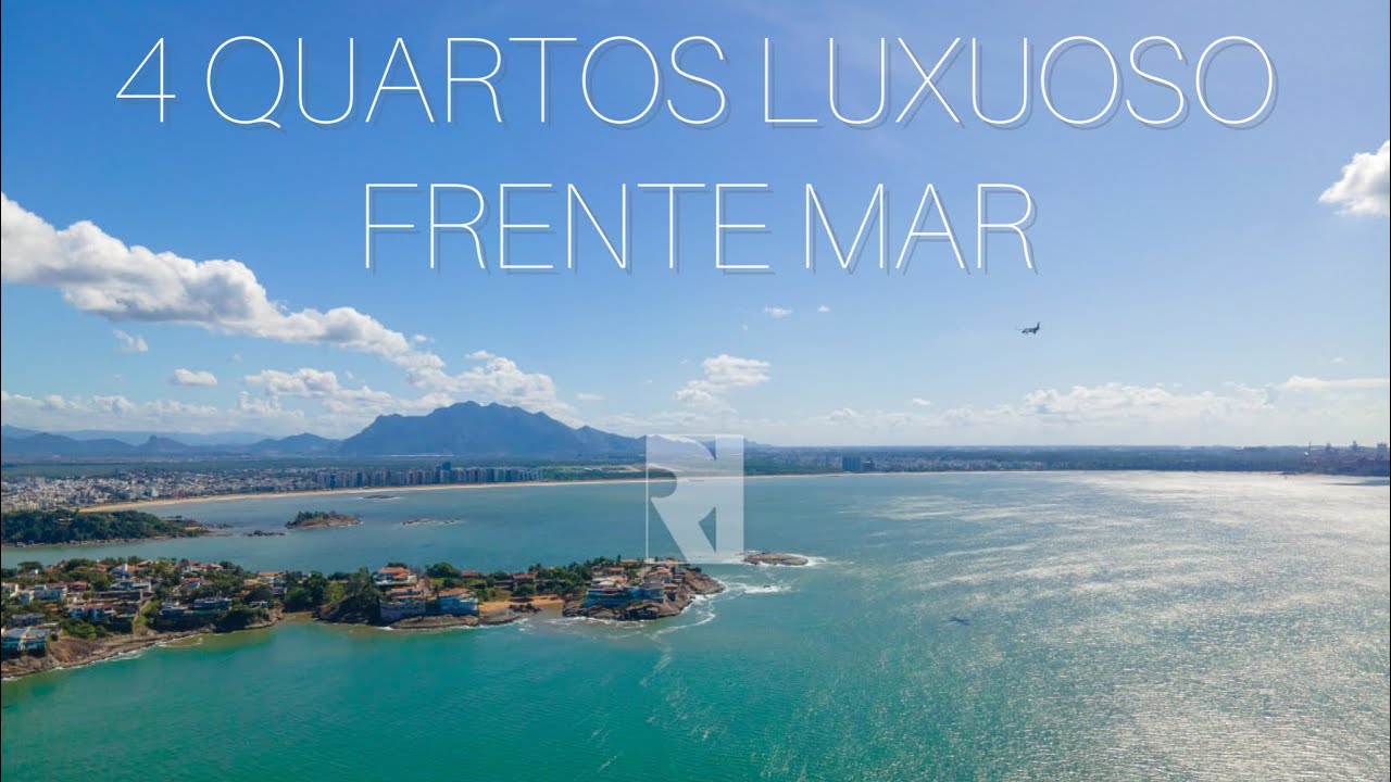 Apartamento 4 quartos 300m2 Frente mar em Vitória no Espírito Santo