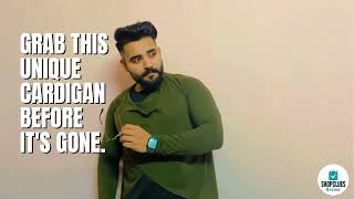 Pause Cotton Cardigan ft. Kartavya Lalit | Wardrobe Essential - Men's Fashion #Shopcluesbazaar screenshot 5