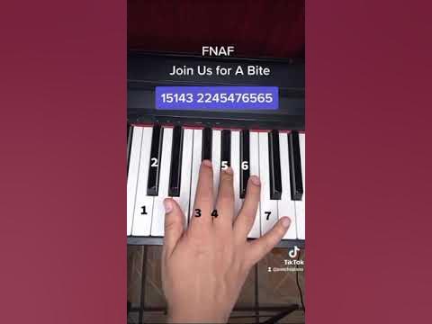 FNAF Join Us For a Bite piano tutorial - YouTube