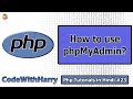 phpMyAdmin Tutorial: Creating Database & Tables | PHP Tutorial #23