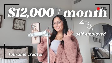 How I Make Money as a FULL-TIME Content Creator 🤍📷  Brand Deals & My Income Streams