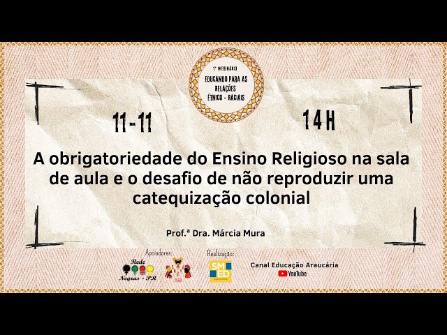 ENSINO RELIGIOSO EM SALA DE AULA