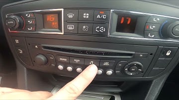 How to Enable or Disable Automatic Volume Adjustment in Citroen C5 III ( 2007 – 2017 )