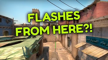 CS:GO - How to Flash Middle From the B Site on Mirage?