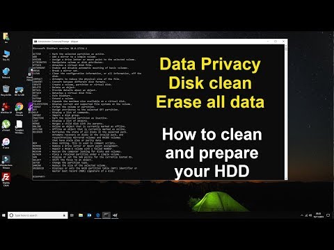 How to fully wipe all disk data - diskpart