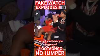ALMIGHTY SUSPECT’S WATCH EXPLODES ON NO JUMPER LIVE WHILE ARGUING WITH JALEEC IN HEATED EXCHANGE!⌚️❌