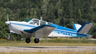 Beechcraft 35 Bonanza Takeoff